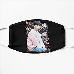 Jung Chanwoo iKON Chan Korean Kpop Floral Design Flat Mask