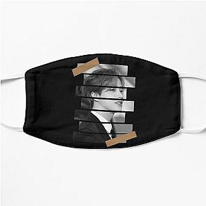 Kim Jinhwan iKON JayKorean Kpop Monochrome Stripe Design Flat Mask