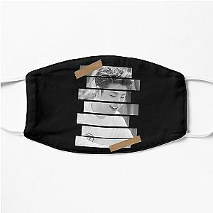 Koo Junhoe iKON June Korean Kpop Monochrome Stripe Design Flat Mask