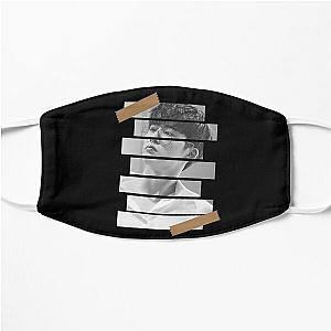 Kim Hanbin iKON BI Korean Kpop Monochrome Stripe Design Flat Mask