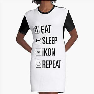 iKON only Graphic T-Shirt Dress