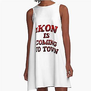 iKON is coming to town  A-Line Dress