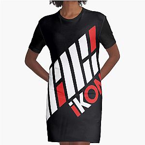 IKON LOGO Graphic T-Shirt Dress