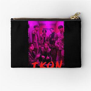 iKON Kpop Group Members Purple Korean Kpop RGB Color Design Zipper Pouch