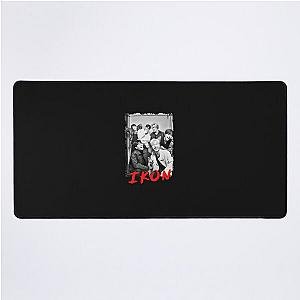 iKON Kpop Group Members black and white Korean Kpop RGB Color Design Classic   Desk Mat