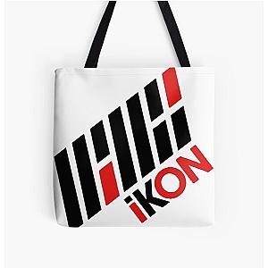 B IKON LOGO All Over Print Tote Bag