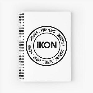 iKON OT7 member Spiral Notebook