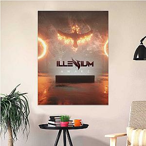 Illenium Merch Poster Art Wall Poster Sticky Poster Gift for Fans Awake Poster