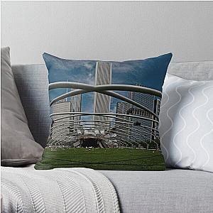 Millenium Park Throw Pillow RB0506