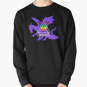 Rainbow Girls Boys Imagine Dragons Enemy Believer Awesome Anime   Pullover Sweatshirt RB1008