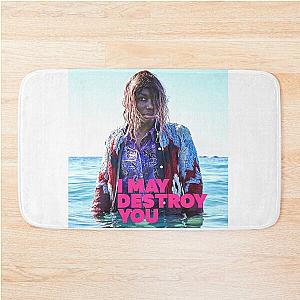 Beautiful Woman Destroy You Bath Mat