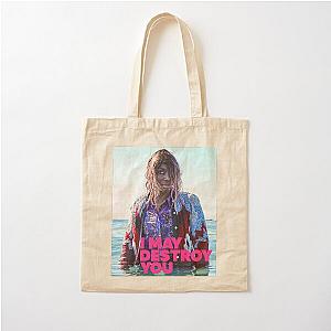 Beautiful Woman I May Destroy You Cotton Tote Bag