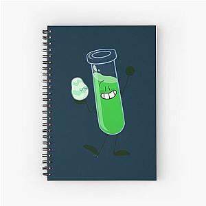 test tube inanimate insanity  Spiral Notebook