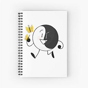 yin yang inanimate insanity  Spiral Notebook