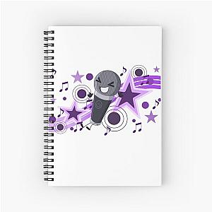 microphone Inanimate Insanity  Spiral Notebook