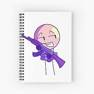 Inanimate Insanity Lightbulb bfdi mouth Spiral Notebook