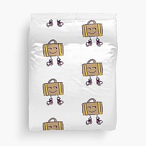 Suitcase Inanimate Insanity Drip Duvet Cover