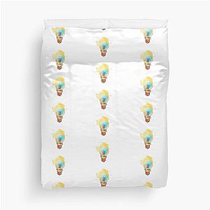 inanimate insanity lightbulb trending object show Duvet Cover