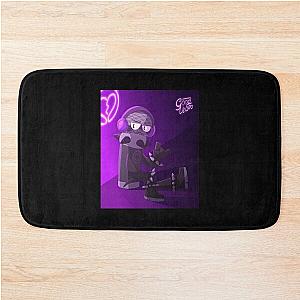 Punk inanimate insanity Microphone  Bath Mat