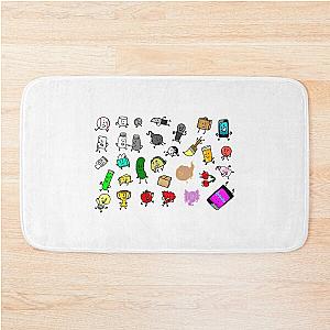 Inanimate Insanity All Characters Bath Mat