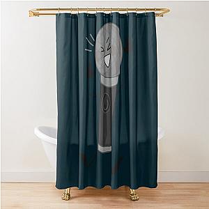 microphone inanimate insanity  Shower Curtain