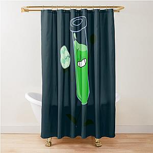 test tube inanimate insanity  Shower Curtain