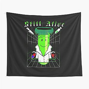 Test tube inanimate insanity "Still alive" Tapestry