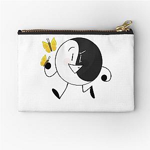 yin yang inanimate insanity  Zipper Pouch