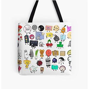 inanimate insanity-all characters All Over Print Tote Bag