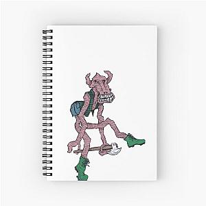 Lumber Incubus Spiral Notebook