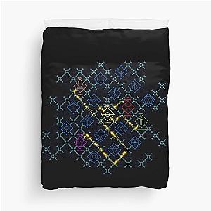 Icarus, Moloch, Lamia, Marzanna, Incubus Duvet Cover