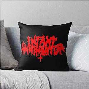 aheupote art infant annihilator Throw Pillow RB0712