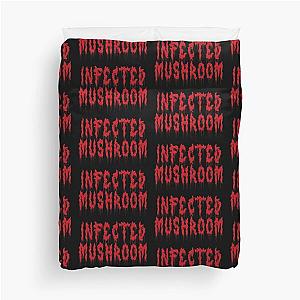 Infected Mushroom Metal Font Duvet Cover