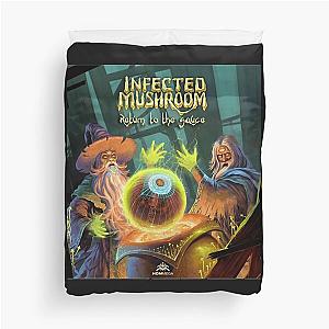 Infected mushroom design Duvet Cover