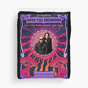 Infected Mushroom Poster Duvet Cover