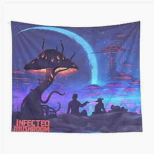 Infected Mushroom head of nasa Design Tapestry