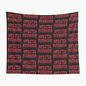 Infected Mushroom Metal Font Tapestry