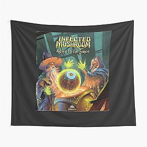 Infected mushroom design Tapestry