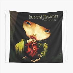 Infected Mushroom Design Tapestry