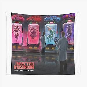 Infected Mushroom Design Tapestry