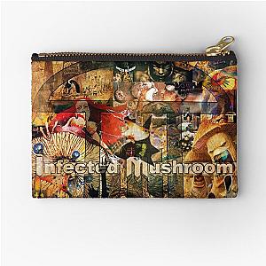 Infected Mushroom Collage Zipper Pouch