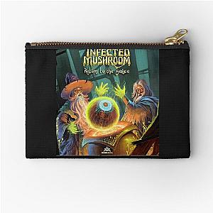 Infected mushroom design Zipper Pouch