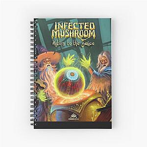 Infected Mushroom Design  Spiral Notebook