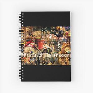 Infected Mushroom Collage Spiral Notebook