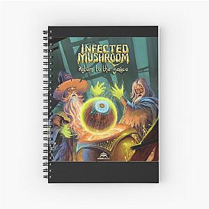 Infected mushroom design Spiral Notebook