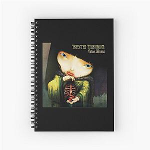 infected Mushroom Design Spiral Notebook