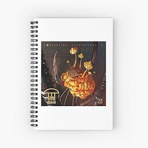 Infected Mushroom Design Spiral Notebook