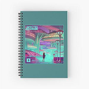 Infected Mushroom Design Spiral Notebook