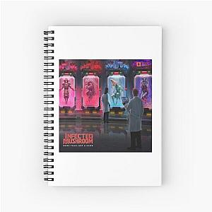 Infected Mushroom Design Spiral Notebook