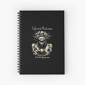 Infected Mushroom Design Spiral Notebook